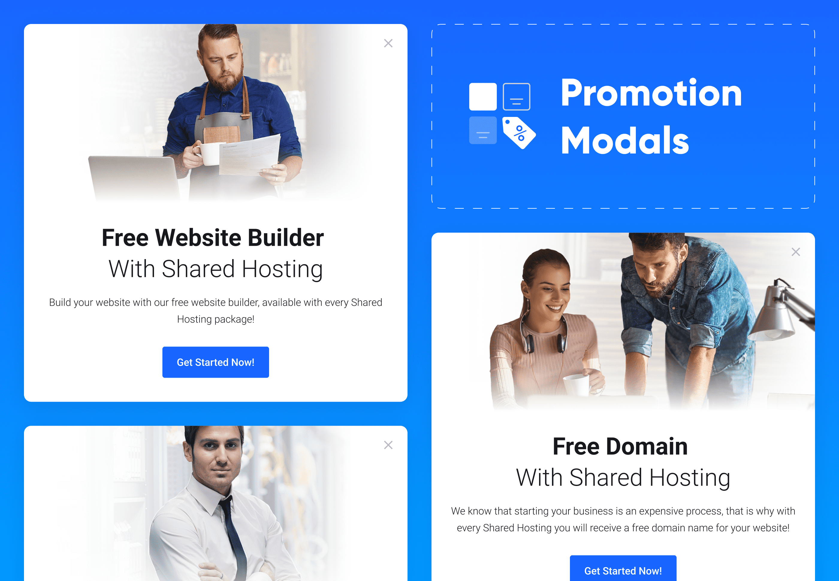 Client Notifications for Lagom WHMCS Client Theme - Promotion Modals