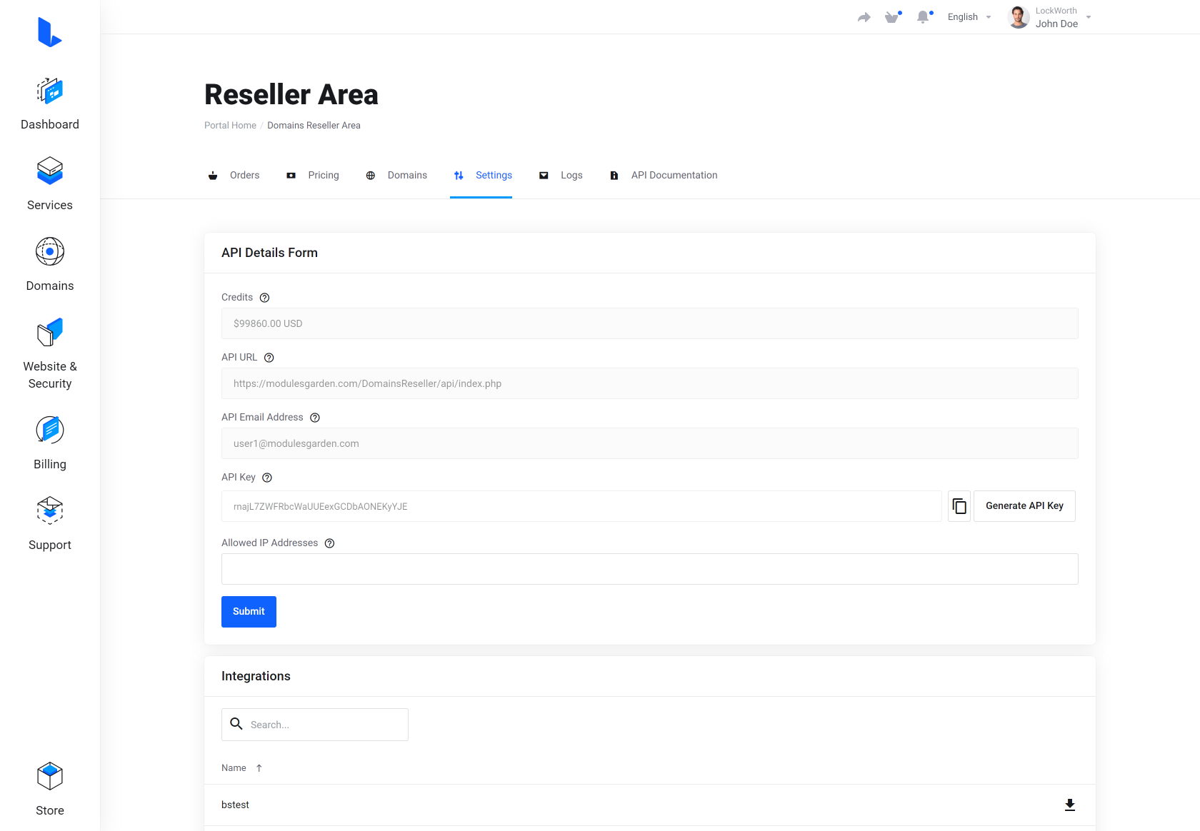 Lagom WHMCS Client Theme - Domains Reseller for WHMCS Module Integration - Modern Style