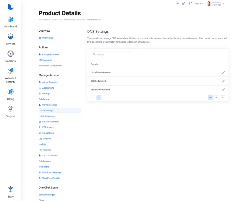 Lagom WHMCS Client Theme - Plesk Extended for WHMCS Module Integration - Gallery Fourth Image