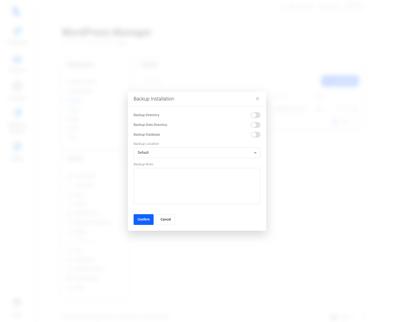 Lagom WHMCS Client Theme - WordPress Manager for WHMCS Module Integration - Gallery Fifth Image