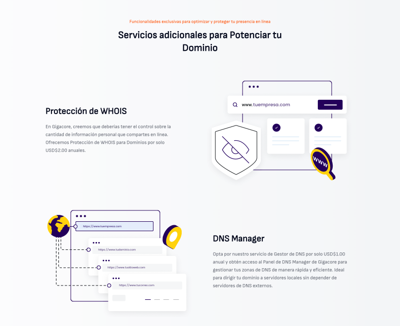 Gigacore Customer Success Story with Lagom WHMCS Products - Domain