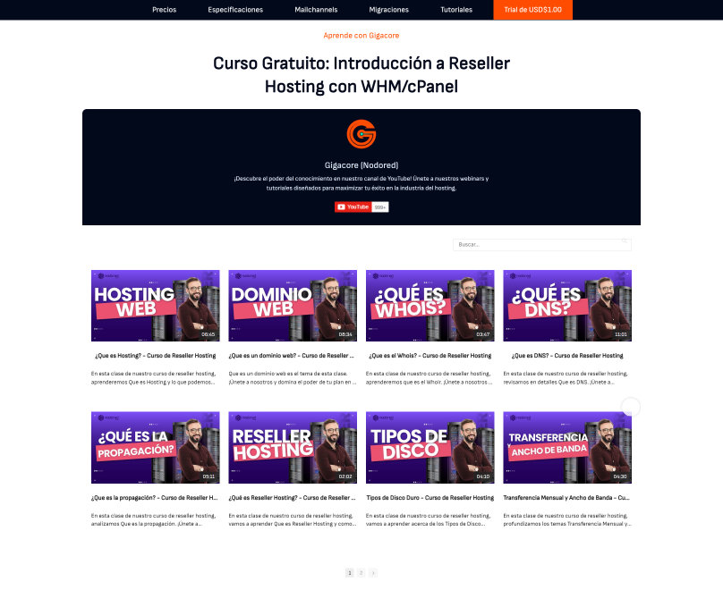 Gigacore Customer Success Story with Lagom WHMCS Products - Reseller Hosting