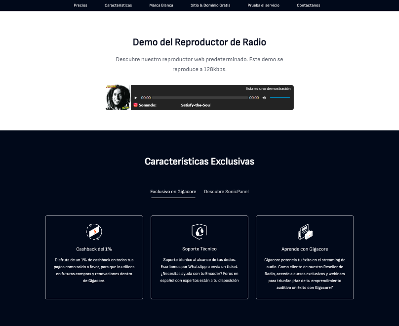 Gigacore Customer Success Story with Lagom WHMCS Products - Radio
