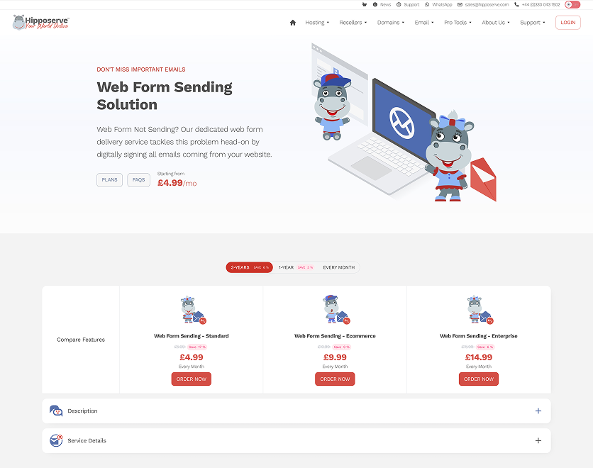 Hipposerve Customer Success Story with Lagom WHMCS Products - Emails