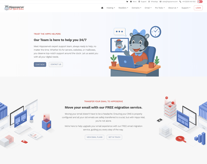 Hipposerve Customer Success Story with Lagom WHMCS Products - Hippo Helpers