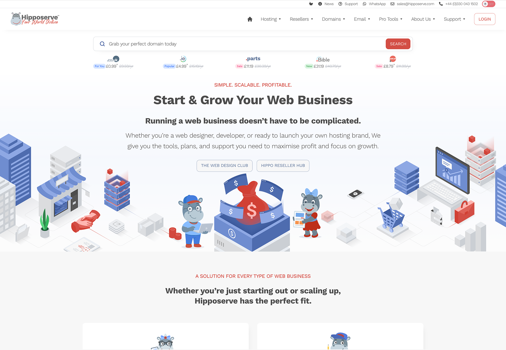 Hipposerve Customer Success Story with Lagom WHMCS Products - Start & Grow Your Web Business