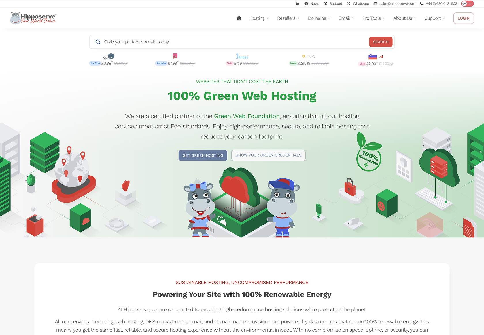 Hipposerve Customer Success Story with Lagom WHMCS Products - Green Web Hosting