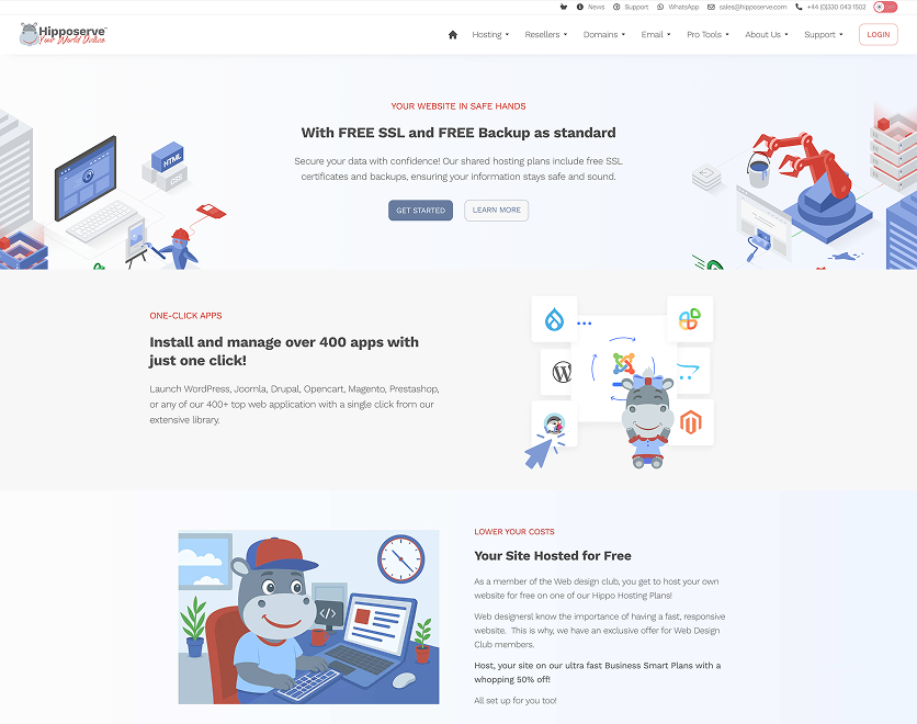 Hipposerve Customer Success Story with Lagom WHMCS Products - One Click Apps