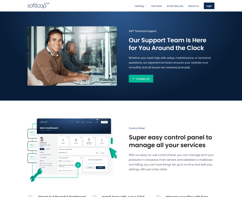 Softloop Customer Success Story with Lagom WHMCS Products - Support