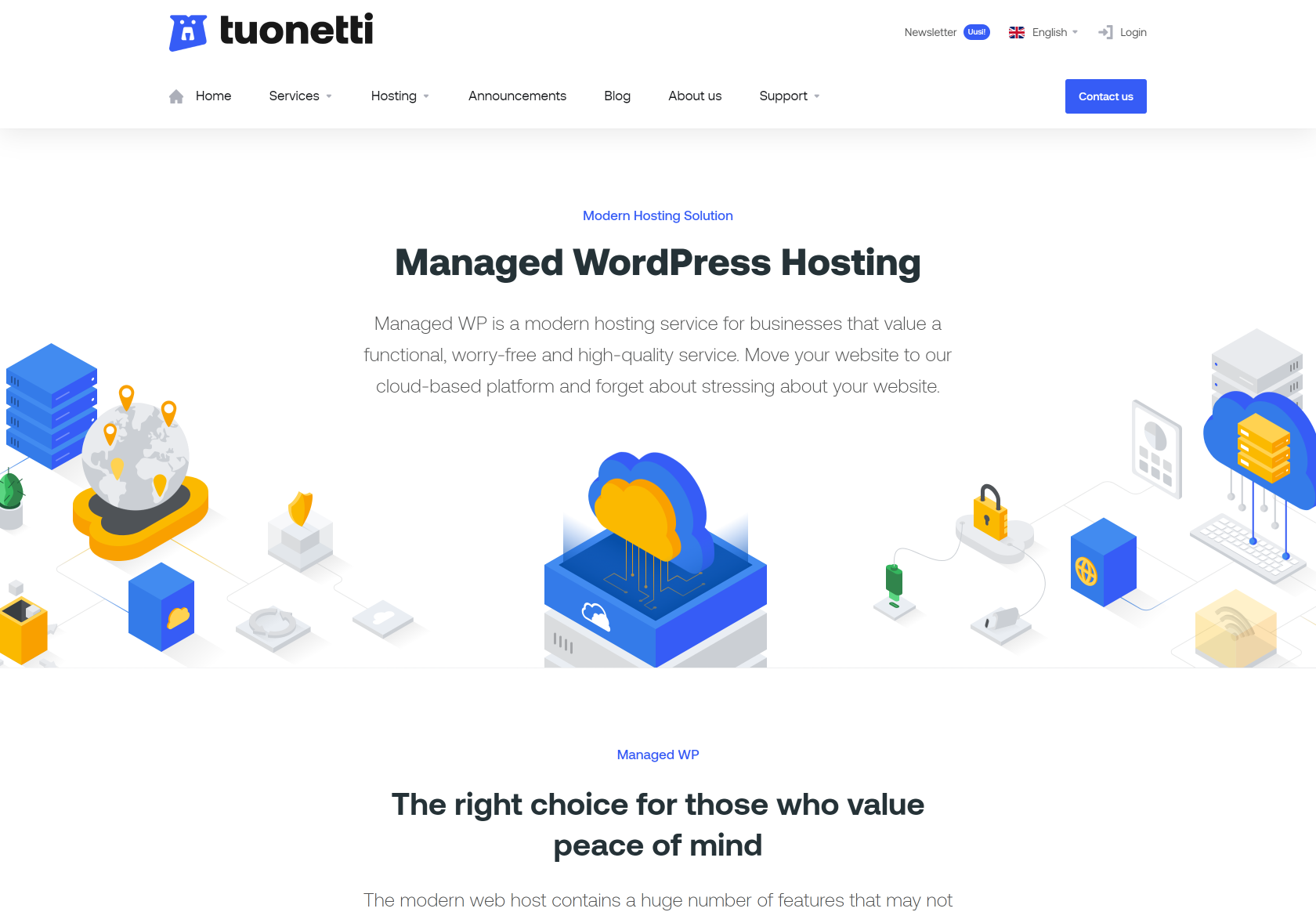 Tuonetti Customer Success Story with Lagom WHMCS Products - Tuonetti WordPress Hosting 